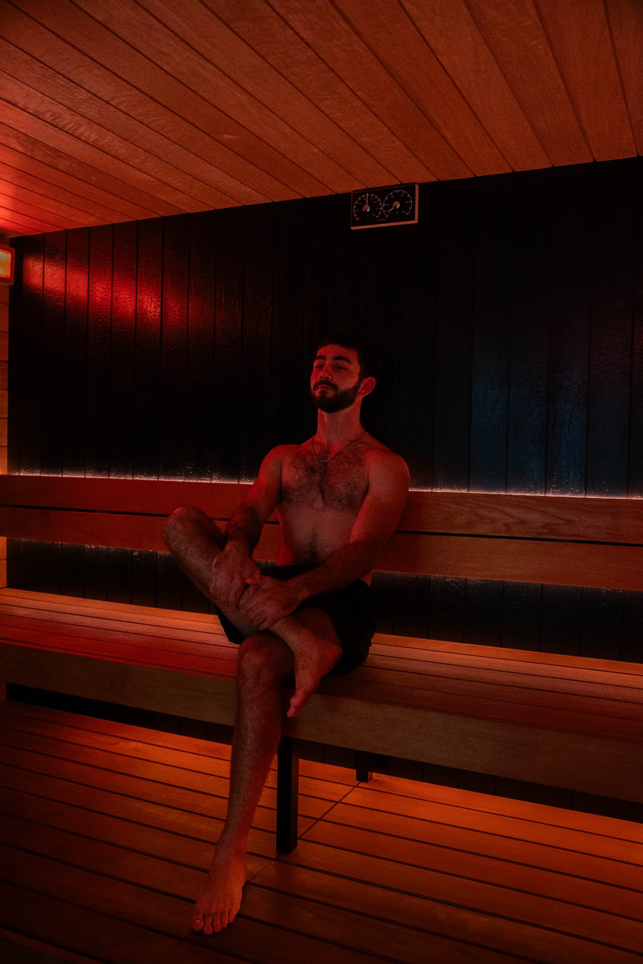High-Heat Finnish Sauna