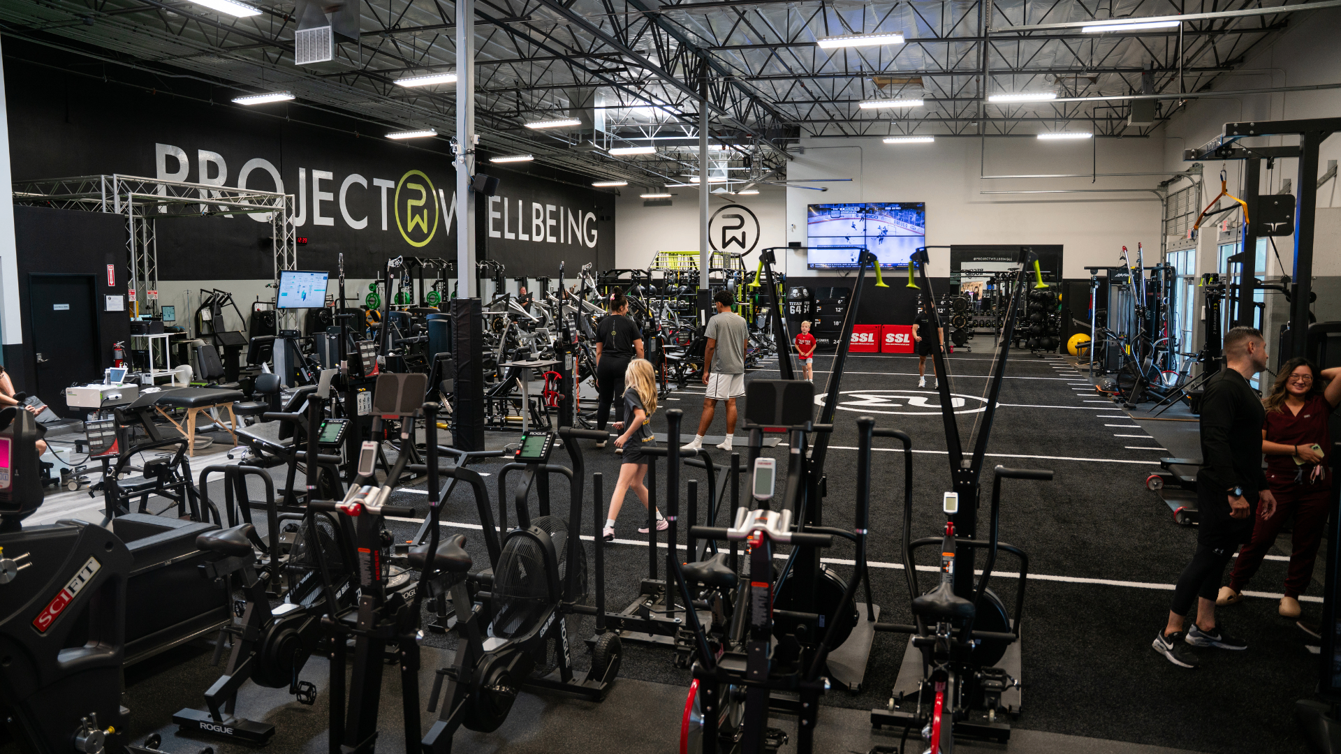 Project Wellbeing performance training floor