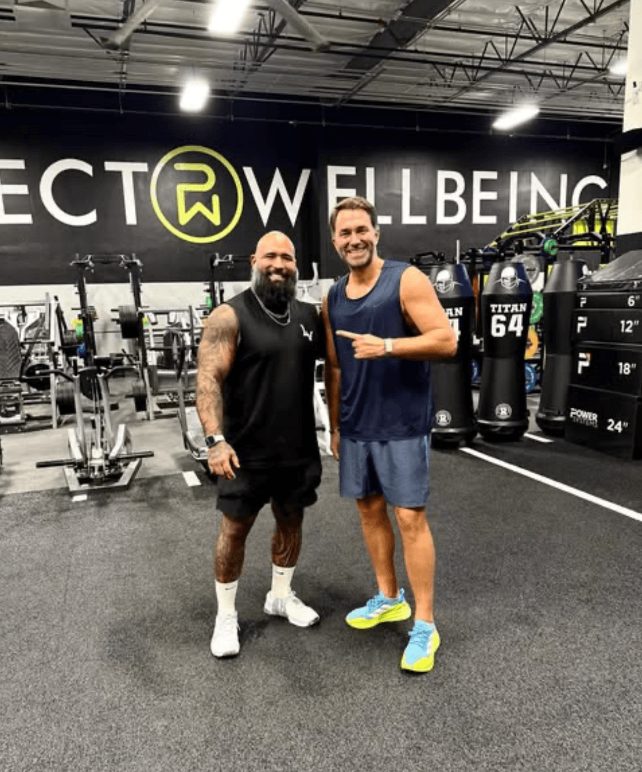 Pro athlete at Project Wellbeing