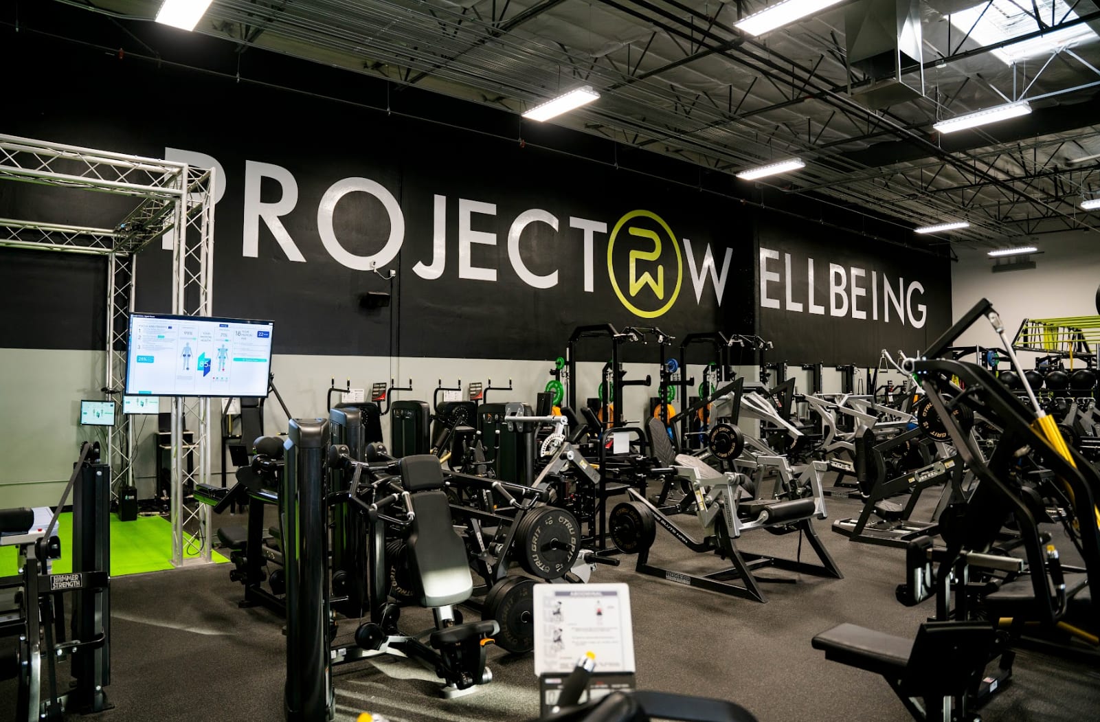Personal training floor at Project Wellbeing Las Vegas